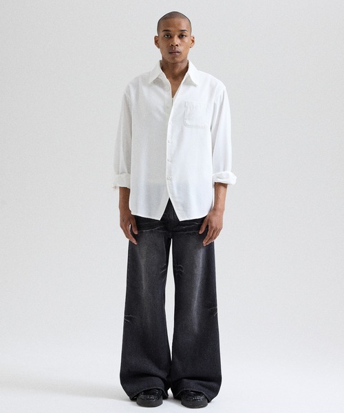 Parts Lab. ジーンズ 「Parts Lab.」Vintage Washed Flare Denim Pants