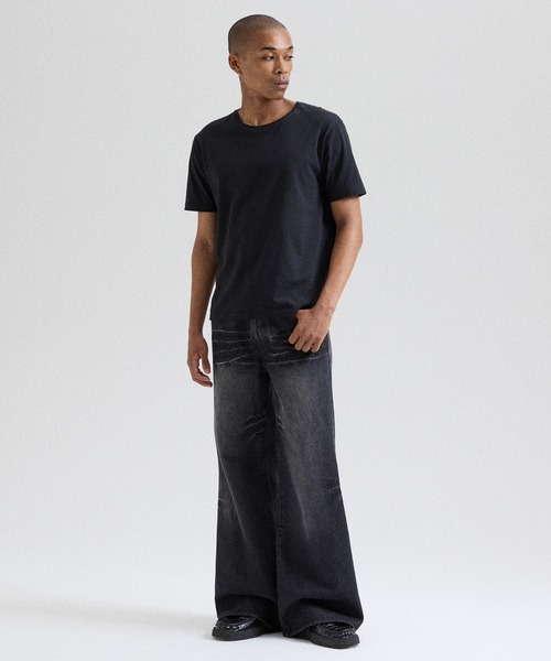 Parts Lab. ジーンズ 「Parts Lab.」Vintage Washed Flare Denim Pants