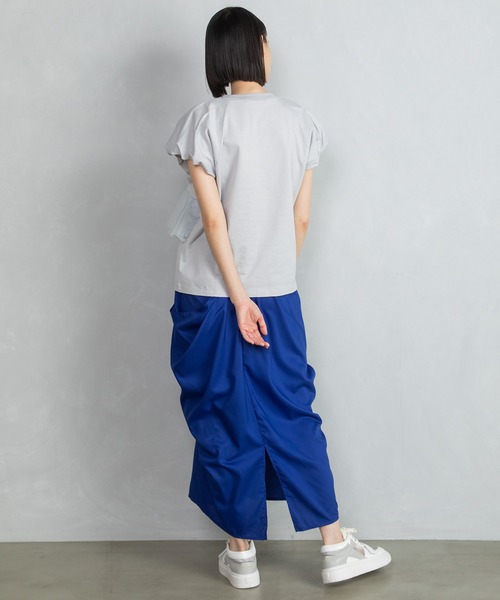 「MARECHAL TERRE」 半袖カットソー MEDIUM ブラック レディース_画像8