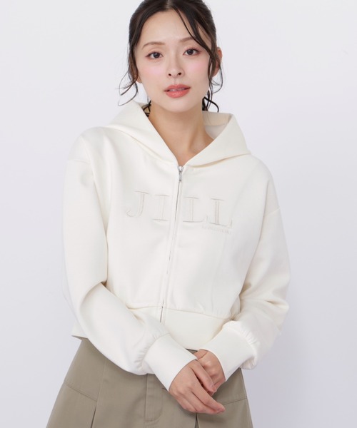 JILL by JILLSTUARTフード付きパーカー JILL by JILL STUART（ジルバイジルスチュアート） パーカー 「BEAR