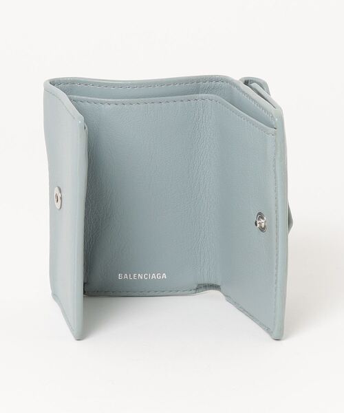 「BALENCIAGA」 財布 - ブルー レディースの画像