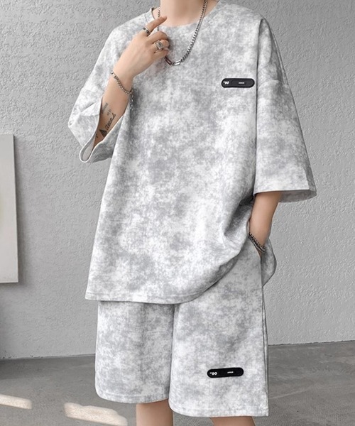 KELVIN tシャツ Tie Dye Tee Shorts Setup タイダイ Tシャツ ショーツ