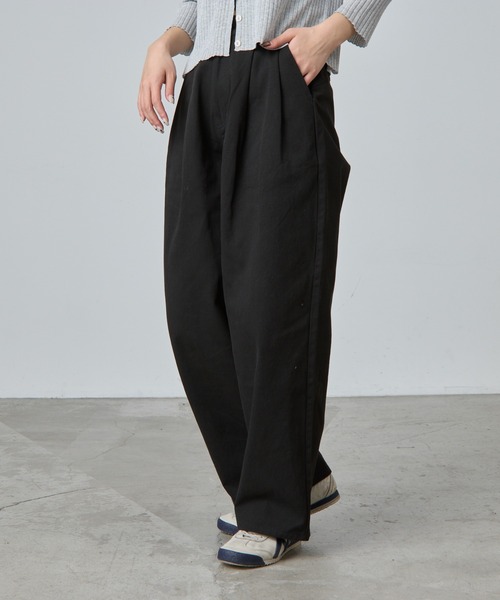 「COLONY 2139」 チノパンツ SMALL ネイビー レディース_画像3