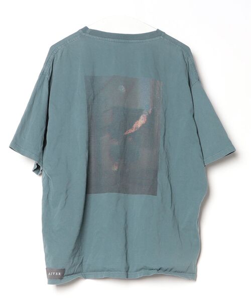 「AIVER」 半袖Tシャツ L グリーン レディース_画像2