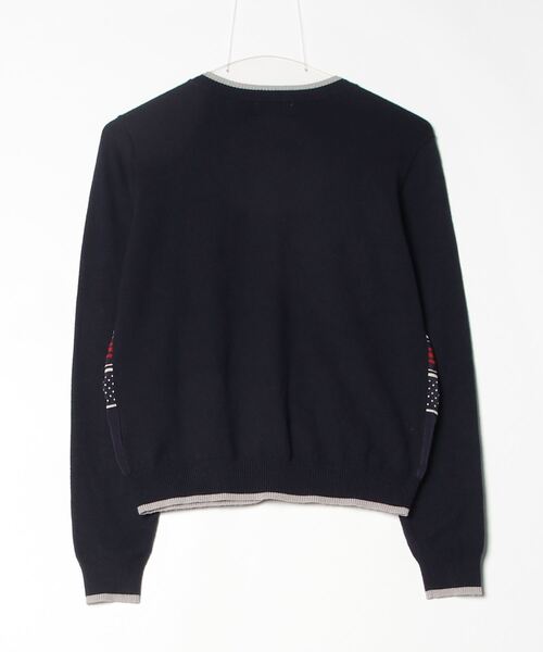 「Re.Verofonna」 ニットカーディガン MEDIUM ネイビー レディース_画像2
