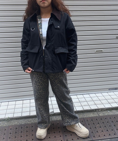 「おしゃれスタ」 ブルゾン XX-LARGE ブラック レディース_画像8