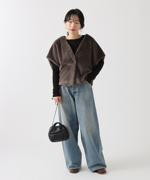 「journal standard L'essage」 ベスト - グレー レディース_画像3