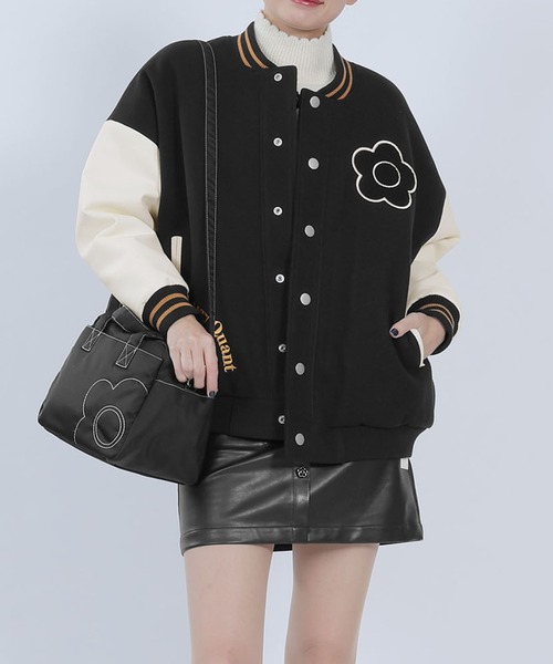 MARY QUANT（マリークヮント） スタジャン M ブラック レディース