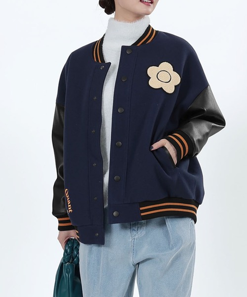 MARY QUANT（マリークヮント） スタジャン M ブラック レディース