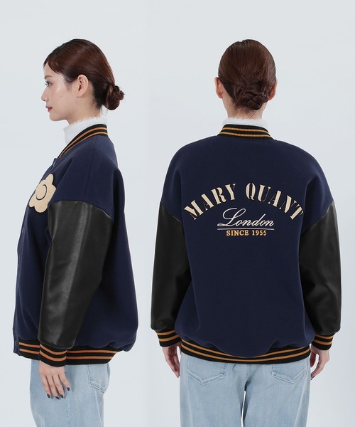 MARY QUANT（マリークヮント） スタジャン M ブラック レディース