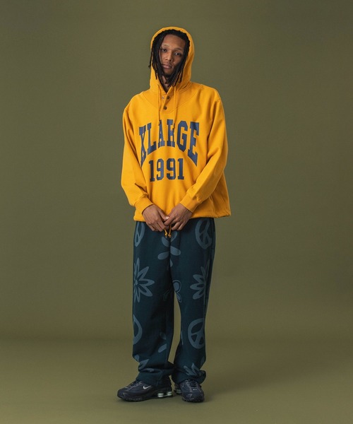 XLARGE（エクストラ ラージ） プルオーバーパーカー X-LARGE イエロー
