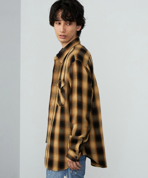Lee（リー） 長袖シャツ X-LARGE ブラック メンズ : ZOZOTOWN Yahoo!店