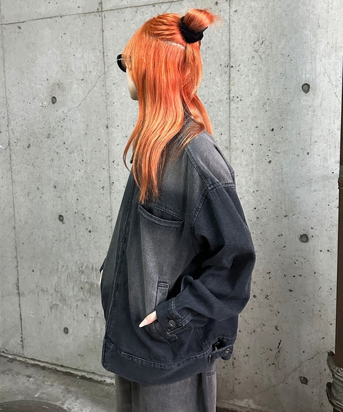 「sedacle」 デニムジャケット SMALL ブラック系その他2 メンズ_画像3