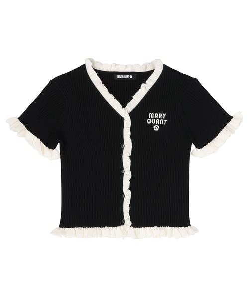 マリクワコラボ カーディガン PUBLUX（パブリュクス）の「MARY QUANT/マリークヮント ワッペン