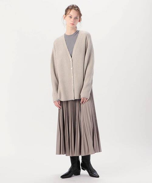 「BALLSEY」 ニットカーディガン S キャメル レディース_画像2
