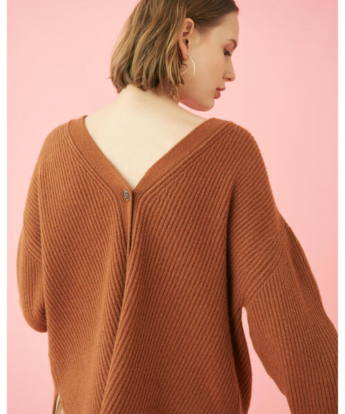 「BALLSEY」 ニットカーディガン S キャメル レディース_画像7
