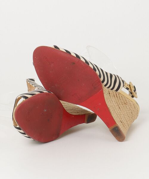 美品　ルブタンのサンダル　サイズ38 Christian Louboutin（クリスチャンルブタン） ヒールサンダル 38