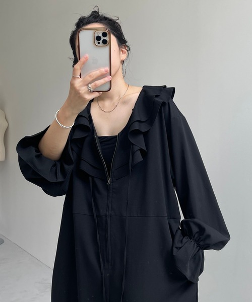 「wee9s」 オールインワン LONG ブラック レディース