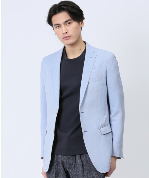 renoma HOMME（レノマオム） ジャケット MEDIUM サックスブルー メンズ
