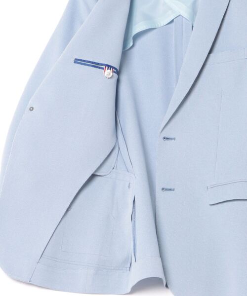 「renoma HOMME」 ジャケット MEDIUM サックスブルー メンズ_画像3