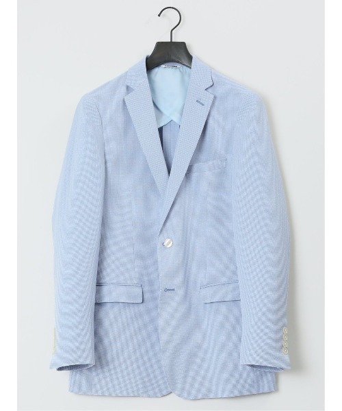 「renoma HOMME」 ジャケット MEDIUM サックスブルー メンズ_画像5