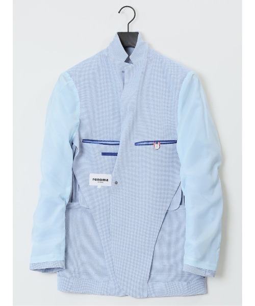 「renoma HOMME」 ジャケット MEDIUM サックスブルー メンズ_画像7
