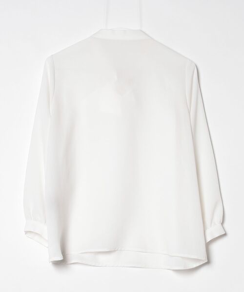 「DRESS LAB」 長袖ブラウス L ホワイト レディース_画像2