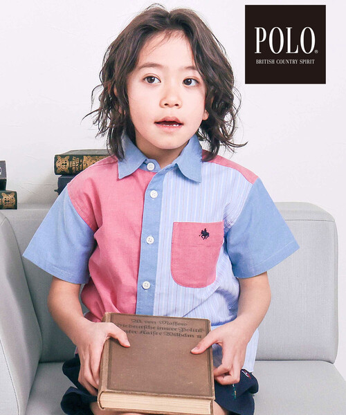 SLAP SLIP（スラップスリップ） ブラウス シャツ 「POLO BCS(ポロ