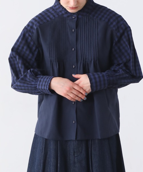 「Kelen」 長袖ブラウス M グリーン レディース_画像6