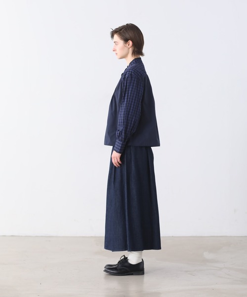 「Kelen」 長袖ブラウス M グリーン レディース_画像8
