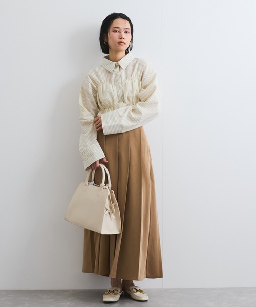 「VICKY」 長袖ブラウス M ブルー系その他 レディース_画像6
