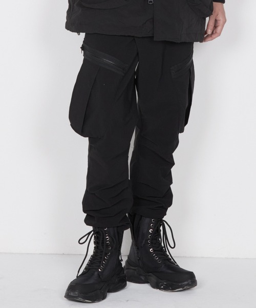 「VIRGOwearworks」 パンツ 2 ブラック メンズ_画像3