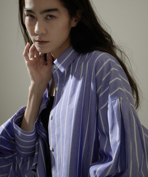 「SALON adam et rope'」 長袖シャツ FREE ブラック レディース_画像5