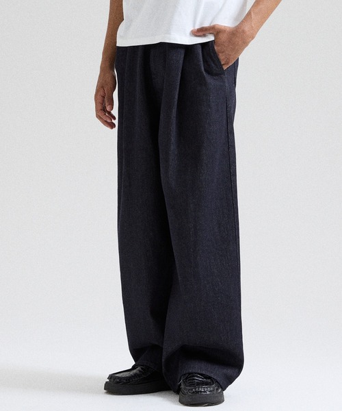 ジーンズ 「Parts Lab.」Basic Cotton Twill Pants / ベーシックコットンツイルパンツ メンズ レディース | Parts Lab. | 02