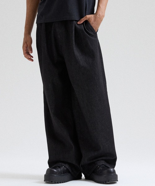 ジーンズ 「Parts Lab.」Basic Cotton Twill Pants / ベーシックコットンツイルパンツ メンズ レディース | Parts Lab. | 07