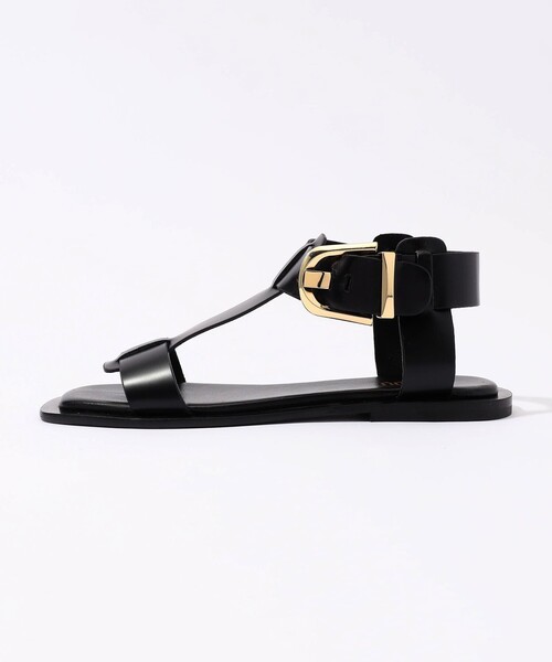 TOMORROWLAND（トゥモローランド） サンダル NUYOU BUCKLE フラット 