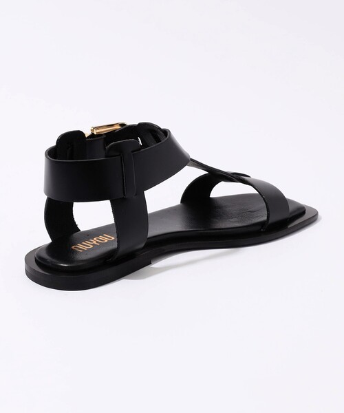 TOMORROWLAND（トゥモローランド） サンダル NUYOU BUCKLE フラット