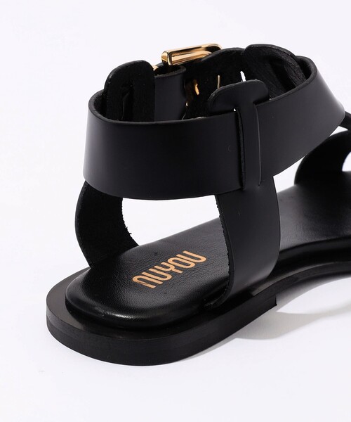 TOMORROWLAND（トゥモローランド） サンダル NUYOU BUCKLE フラット