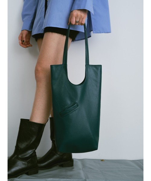 「un/neu」 トートバッグ FREE シルバー レディース_画像2