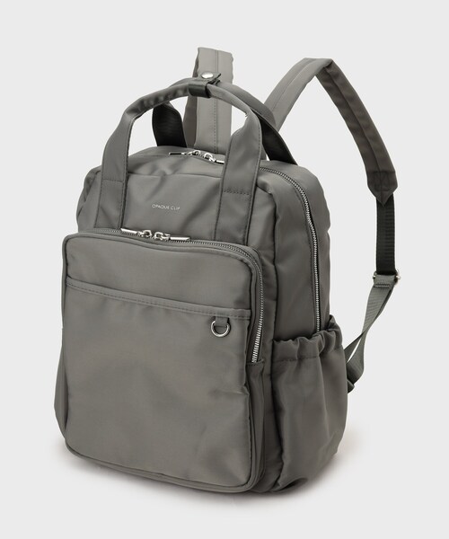 新品】 OPAQUE.CRIP リュック バックパック グレー 軽量 未使用 OPAQUE 