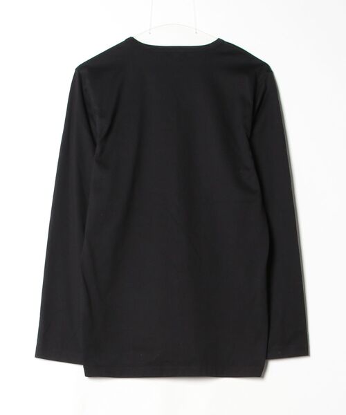 「JOSEPH HOMME」 長袖Tシャツ 46 ブラック メンズ_画像2