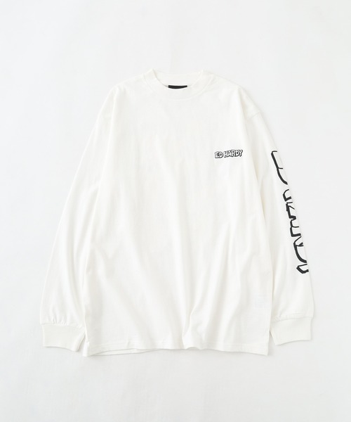 tシャツ ED HARDY ルーズサイズ長袖Tシャツ メンズ レディース | Ed Hardy | 08