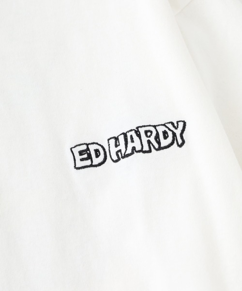 tシャツ ED HARDY ルーズサイズ長袖Tシャツ メンズ レディース | Ed Hardy | 10