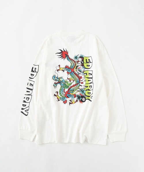 tシャツ ED HARDY ルーズサイズ長袖Tシャツ メンズ レディース | Ed Hardy | 13