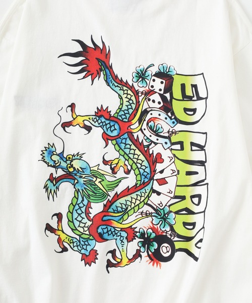 tシャツ ED HARDY ルーズサイズ長袖Tシャツ メンズ レディース | Ed Hardy | 14