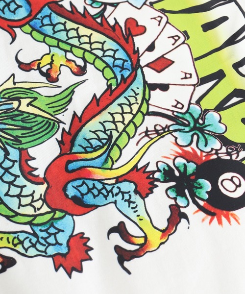tシャツ ED HARDY ルーズサイズ長袖Tシャツ メンズ レディース | Ed Hardy | 15