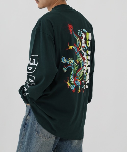 tシャツ ED HARDY ルーズサイズ長袖Tシャツ メンズ レディース | Ed Hardy | 23