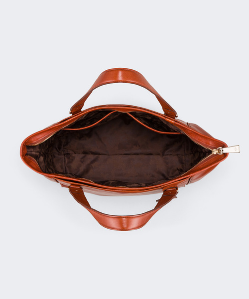 アニアリ ダークオレンジ トートバッグ aniary（アニアリ） トートバッグ トートバッグ（アンティークレザー