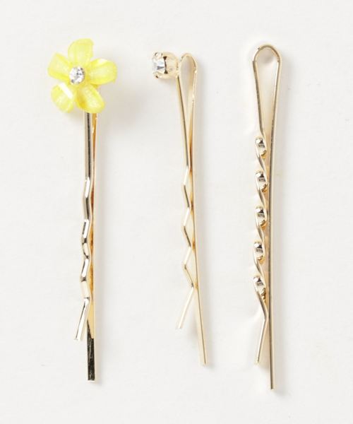 カヤ ヘアピン 「カヤ」花露ヘアピン3本セット : ZOZOTOWN Yahoo!店