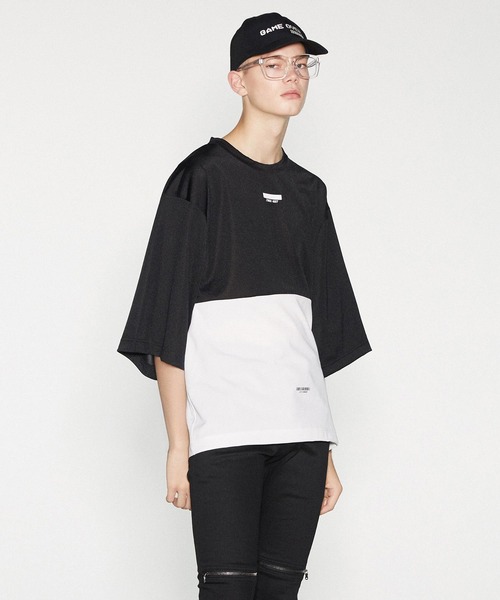 SHAREEF（シャリーフ） tシャツ GEORGETTE JQ 2TONE BIG-T メンズ